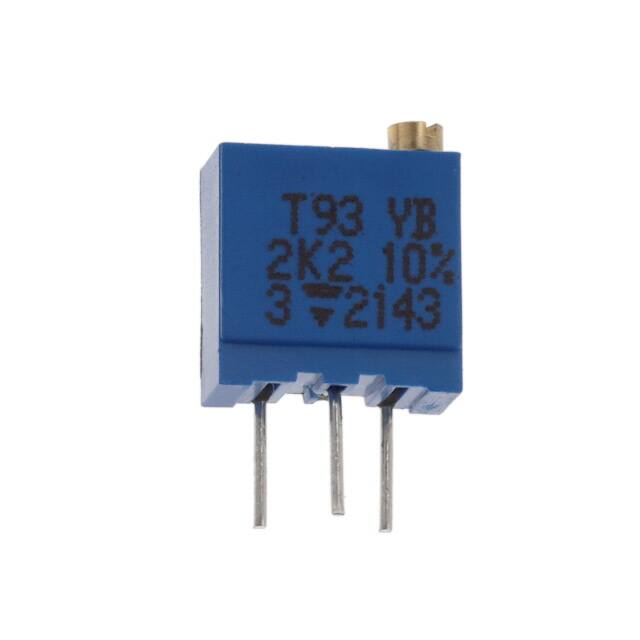 T93YB222KT20 Vishay Sfernice  Potenciómetros de ajuste